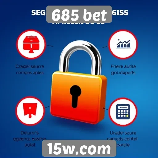 Recursos de segurança no site 685 bet